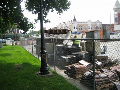 recycling demo materials