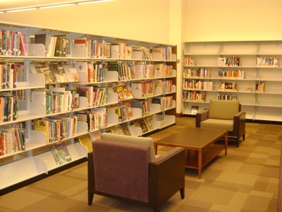 nonfiction reading area 2nd level