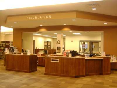 circulation desk 1st level