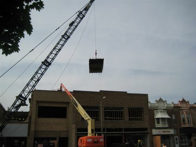 lifting out beams