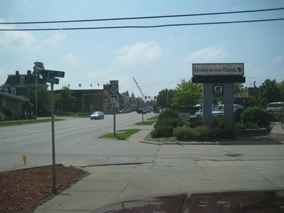 west view of demolition